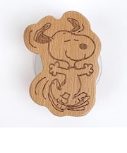 スヌーピー ウッドフック (小走り) 木製壁掛け収納 SNOOPY PEANUTS
