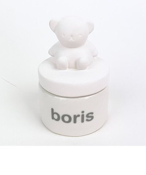 ミッフィー miffy アロマポット （ボリス） ホワイト インテリア