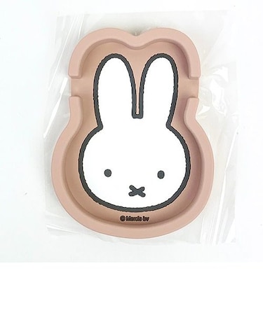 ミッフィー スマホスタンドトレイ フェイス ピンク スマホ用品 小物入れ トレー カー用品 ドライブ