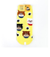 忠犬もちしば ことぶき米店 フェイス アンクルソックス イエロー