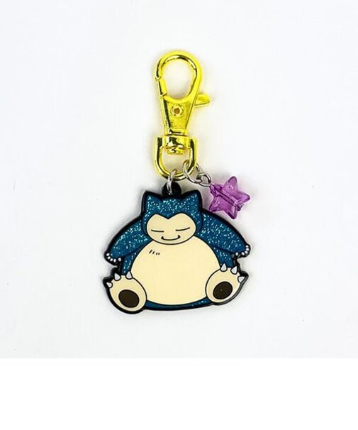 ポケットモンスター カビゴン キラキラメタルキーチェーン キーホルダー ポケモン 任天堂