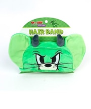 トムとジェリー ジェリーデビル ヘアバンド グリーン 日用品