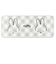 ミッフィー miffy インテリアマット【50X120cm】 チェックライン グレー