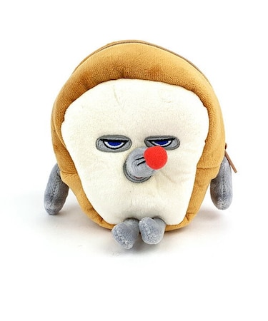 パンどろぼう ぬいぐるみ型ポーチ 小物入れ 知育絵本