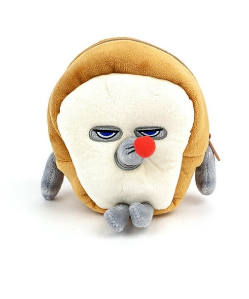 パンどろぼう ぬいぐるみ型ポーチ 小物入れ 知育絵本