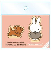 ミッフィー＆スナッフィー マグネットセット ピンク 日本製 23AW