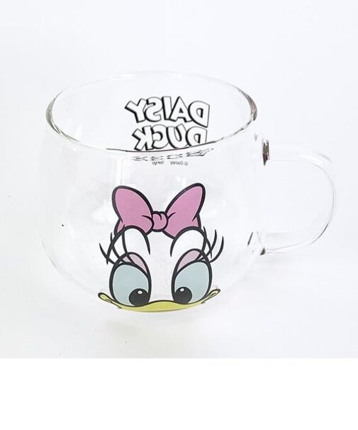 ディズニー 耐熱ガラスマグ アイデイジーダック マグカップ ギフト おそろい キッチン ランチ