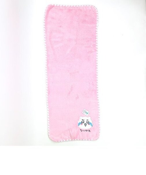 ちいかわ シンプルちいかわ フェイスタオル バスグッズ スポーツ ピンク