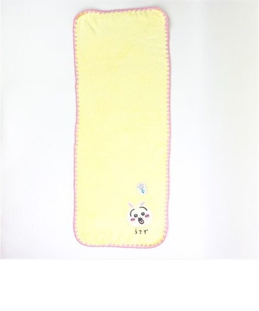 ちいかわ シンプルうさぎ フェイスタオル バスグッズ スポーツ イエロー