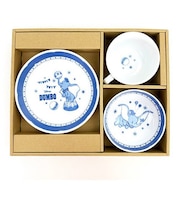 ディズニー ダンボ ベビー食器セット スープマグ ボウル プレート 洋食器 出産祝い ホワイト