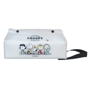 スヌーピー ミルキーティッシュケース  カー用品