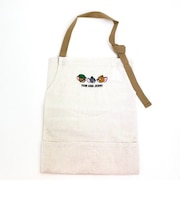 トムとジェリー タイニークラブ エプロン キッチン 料理 アイボリー