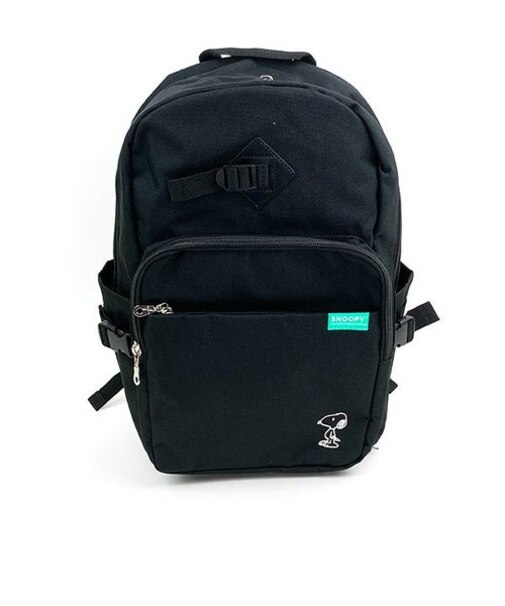 スヌーピー スクリュック ブラック シンプル2  リュック 通勤 通学 バッグ