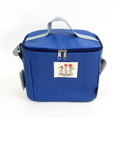スヌーピー 缶クーラーバッグ ロング用 ビーグルスカウト 保冷バッグ エコバッグ ショッピングバッグ