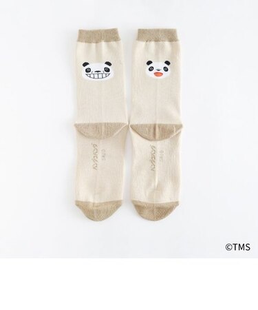パンダコパンダ 靴下(ベージュ) くつした ソックス