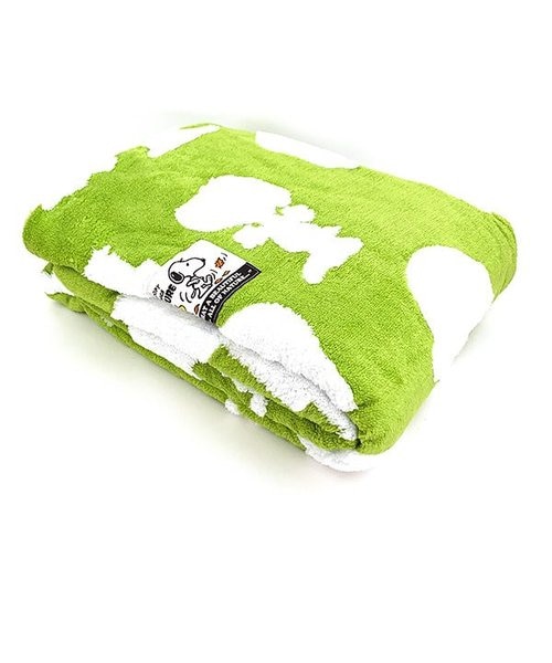 新品　スヌーピーブランケット　グリーン　Peanuts® 毛布　大判ひざ掛け 新品 スヌーピーブランケット グリーン Peanuts 毛布 大判ひざ掛け