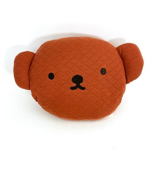ミッフィー ボリス ニットフェイスボリス ハンドインクッション インテリア ウィンター ブラウン