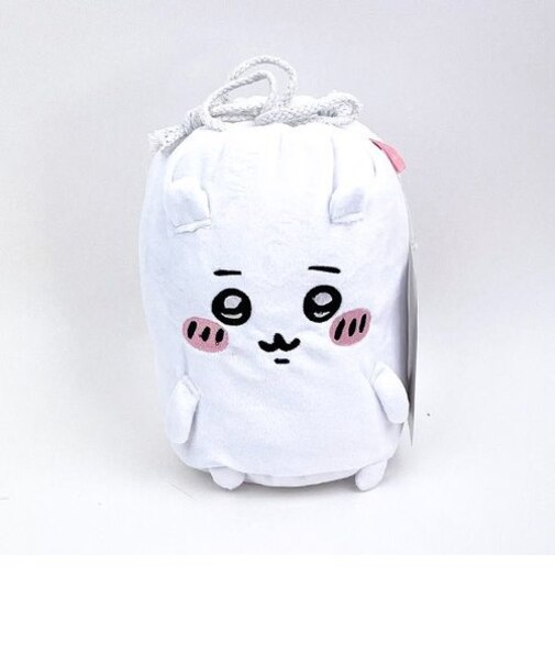 ちいかわ ふわふわちいかわ マスコット巾着付きブランケット インテリア ウィンター ピンク