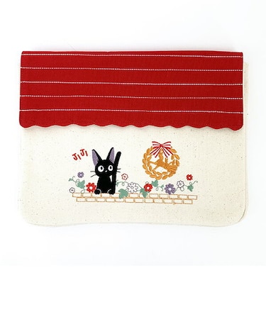 スタジオジブリ 魔女の宅急便 ジジ 屋根の下で マルチケース ガジェットケース パソコン