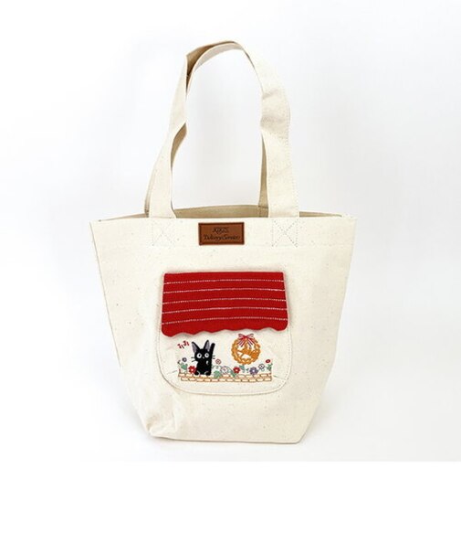 スタジオジブリ 魔女の宅急便 ジジ 屋根の下で ミニバッグ ミニトート ランチ