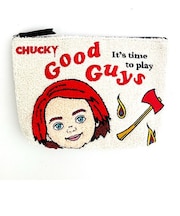 チャッキー サガラポーチ ホワイト CHUCKY チャイルドプレイ 映画