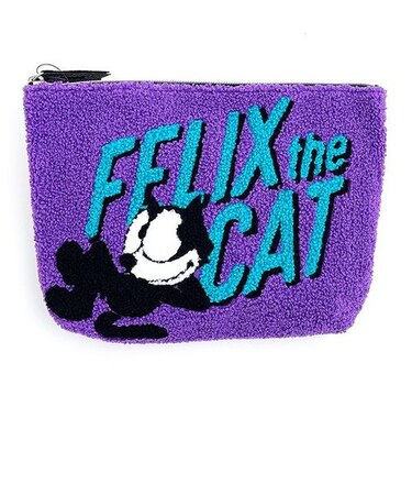 フィリックス・ザ・キャット サガラポーチ パープル 猫 フェリックス