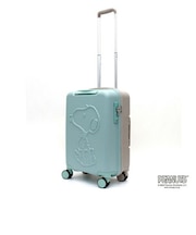 スヌーピー スーツケース （ミント/グレージュ） 機内持ち込み可 32L  SNOOPY