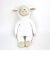 ひつじのメルくん 抱き枕 （ホワイト） ぬいぐるみ ベビー インテリア 西川