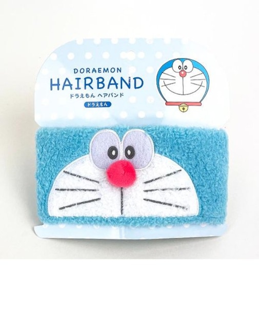 ドラえもん ヘアバンド ルーム用品 日用品 ブルー