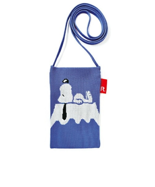 スヌーピー ミニショルダー スマホショルダー バッグ 富士山