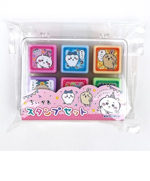 ちいかわ スタンプセット はんこ 文具