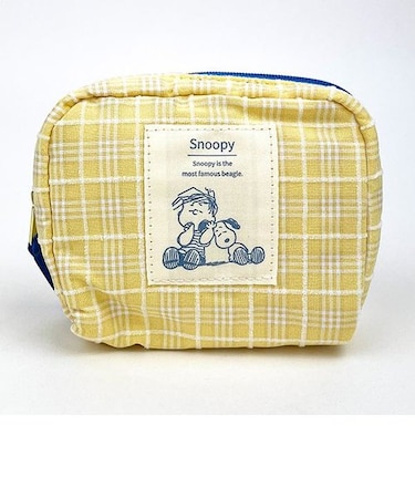 スヌーピー ポーチ イエロー 小物入れ 小物入れ SNOOPY