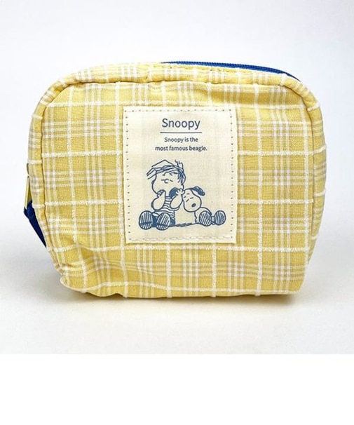 スヌーピー ポーチ イエロー 小物入れ 小物入れ SNOOPY