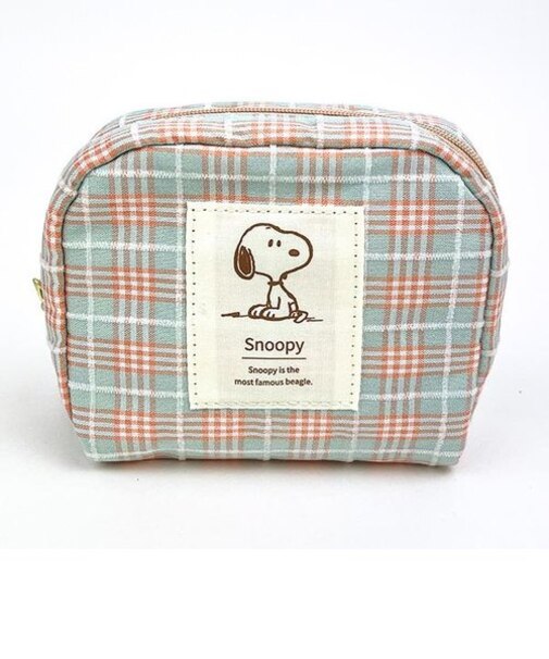 スヌーピー ポーチ グリーン 小物入れ 小物入れ SNOOPY