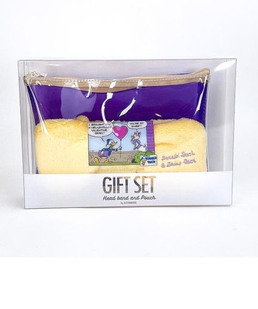 ディズニー ドナルド&デイジー ポーチ&ヘアバンドギフトセット 日用品 Disney