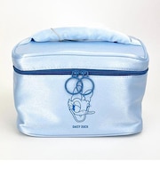 ディズニー デイジー シャインバニーポーチ(ブルー) メイクポーチ コスメ トラベル Disney