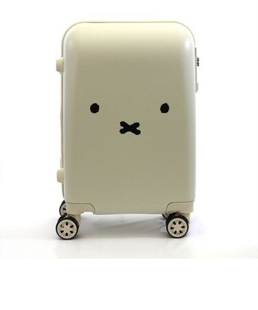 ミッフィー miffy スーツケース フェイス WH キャリーケース  ホワイト グッズ
