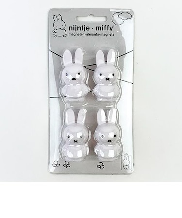 ミッフィー  マグネット ホワイト インテリア 文具 磁石 キッチン