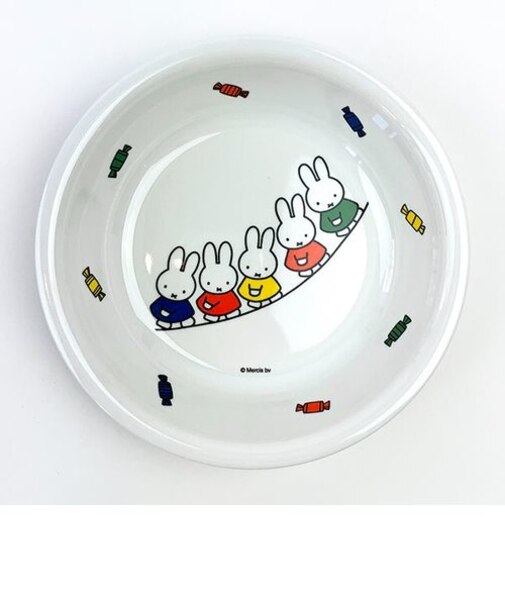 ミッフィー  おともだち シリーズ ミッフィーとおともだち 深皿  ボウル ランチ ベビー