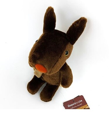 リサとガスパール ガスパール ぬいぐるみSS　Chocolat ぬいぐるみ 人形 インテリア SS グッズ