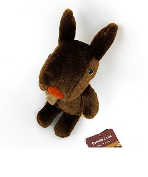 リサとガスパール ガスパール ぬいぐるみSS　Chocolat ぬいぐるみ 人形 インテリア SS グッズ