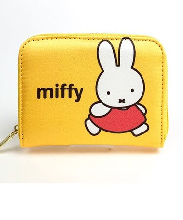 ミッフィー ミニウォレット ウォレット ミニ財布 財布 コインケース 黄色 グッズ(PWD)