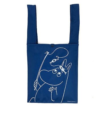 Moomin ムーミン レジバッグ ムーミン NV エコバッグ バッグ グッズ ネイビー