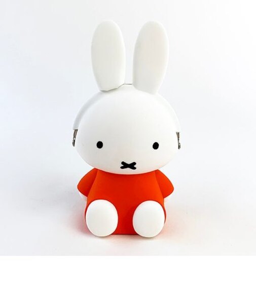 ミッフィー miffy 3Dポーチ がま口 レッド 小物入れ