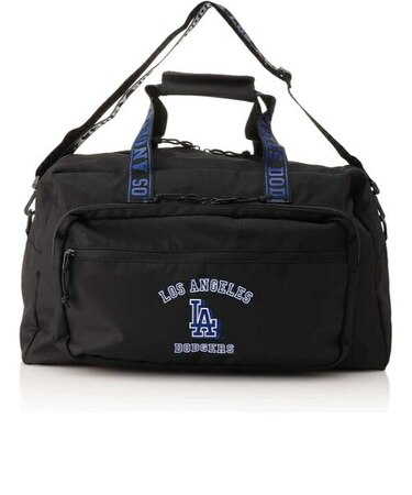  【大谷翔平選手】MLB ドジャース ボストンバッグ （ブラック） 野球グッズ メジャーリーグ ベースボール