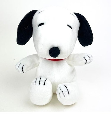 スヌーピー フレンズビーンドール ぬいぐるみ インテリア コレクション ホワイト