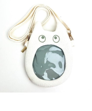 スタジオジブリ となりのトトロ 小トトロ おでかけポシェット ショルダーバッグ アイボリー