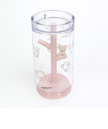 リラックマ コリラックマ うがいコップ＆スタンド コップスタンド 洗面所 歯みがき ピンク