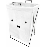 ミッフィー miffy 折り畳めるランドリーバスケット横型(顔だけミッフィー)