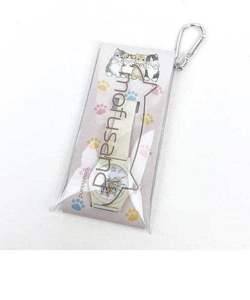 mofusand  モフサンド PVCウォッチ カップ 時計 腕時計 ホワイト